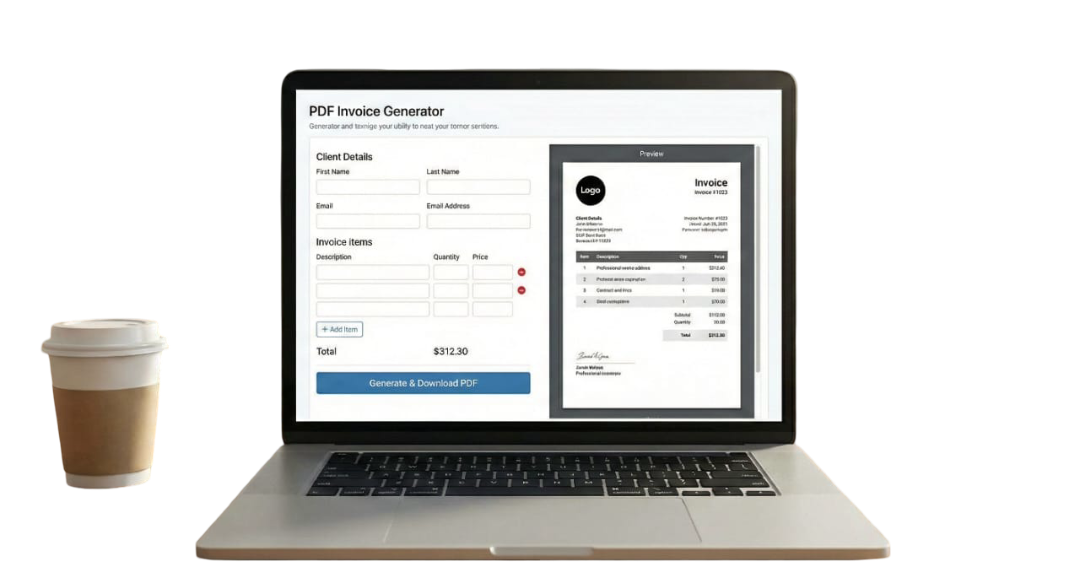 Invoice Generator Screenshot